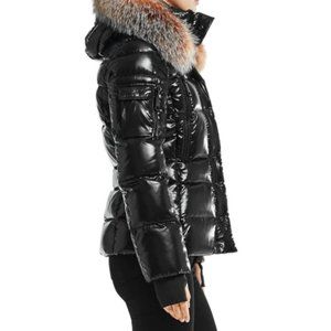 Decade fox fur trim down puffer Clearance